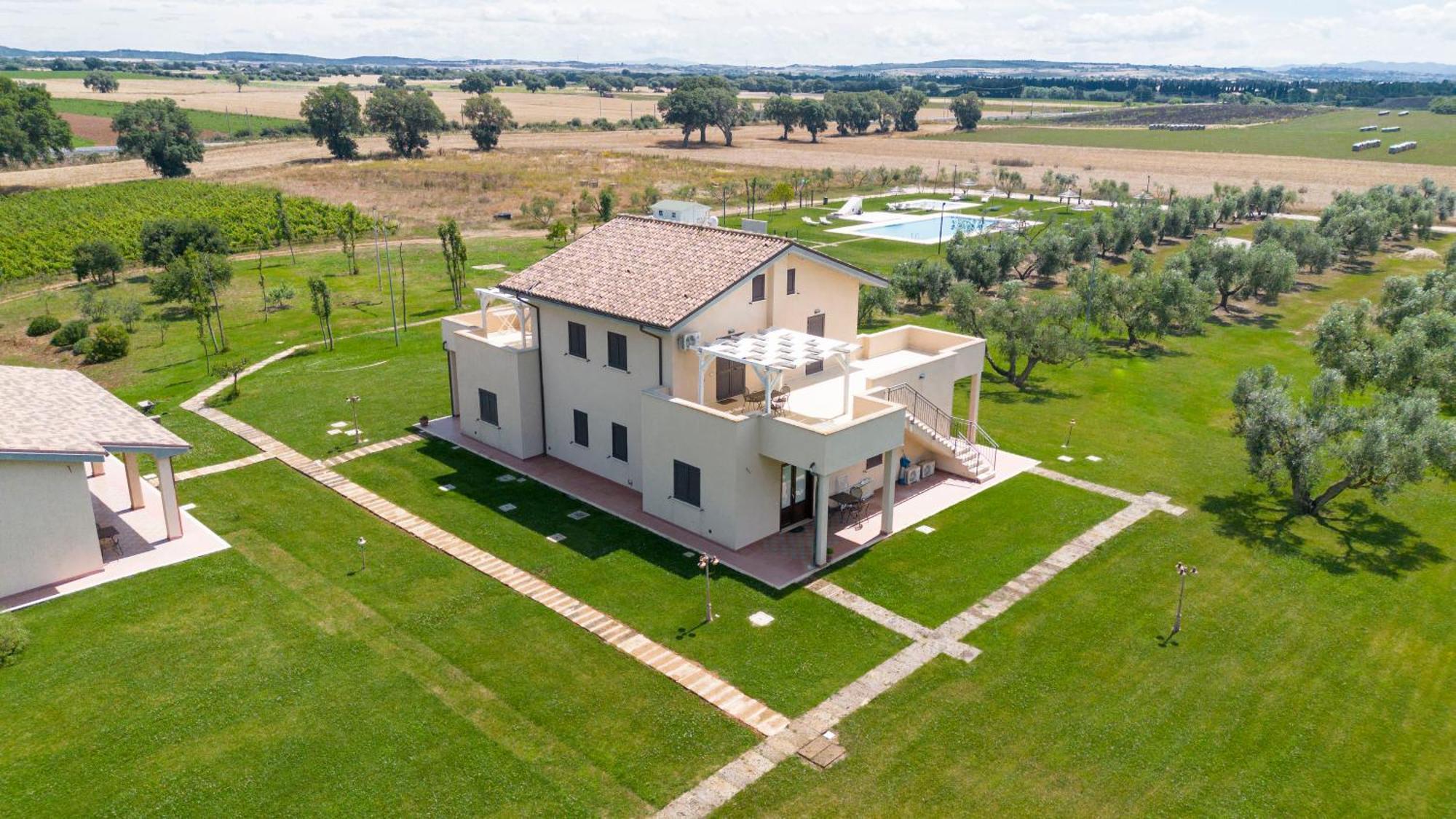 Podere Giovanni Olivo Тарквиния Экстерьер фото